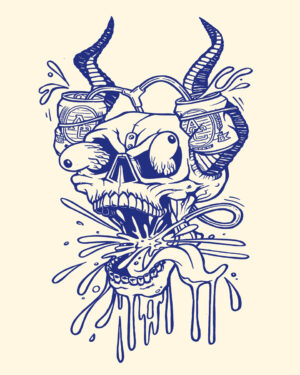 Drinking Skull